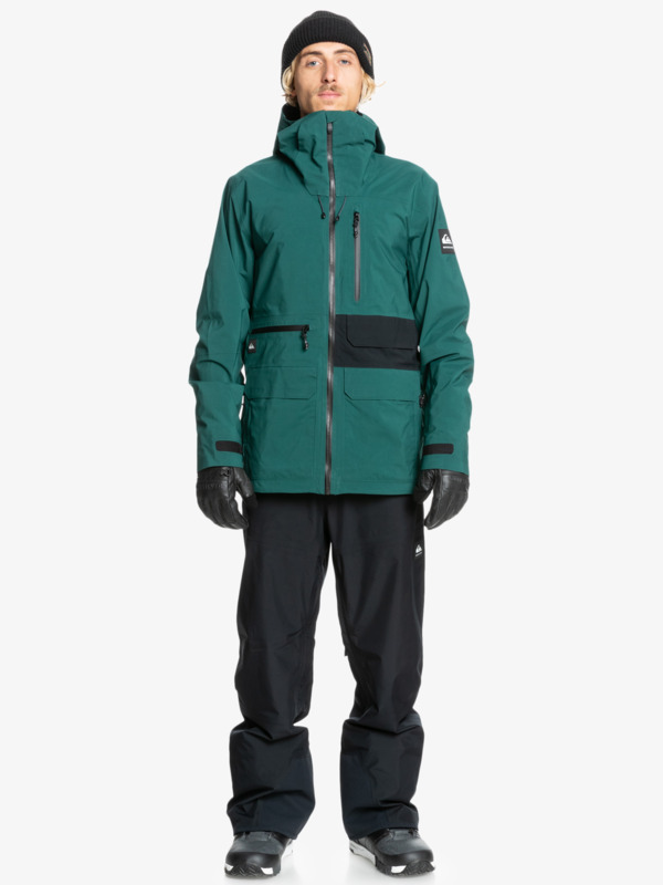 Mission Shell Pro 3L Gore-Tex&reg; Black Snow Pants