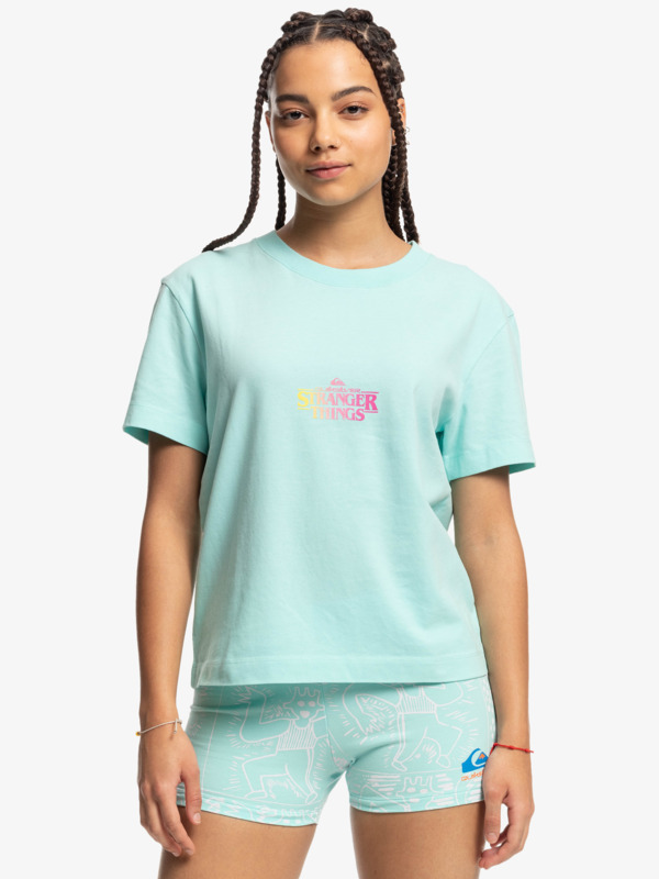 Quiksilver x Stranger Things Women's 86 Cropped T-Shirt