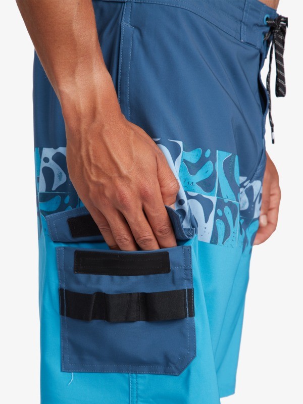 Waterman Angler Stripe 20" Beachshorts