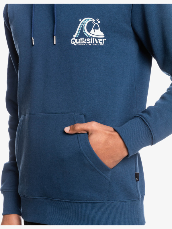 Rolling Circle Hood Fleece Top