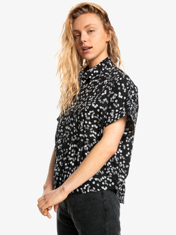 Quiksilver Womens Sundaze Trip Short Sleeve Shirt