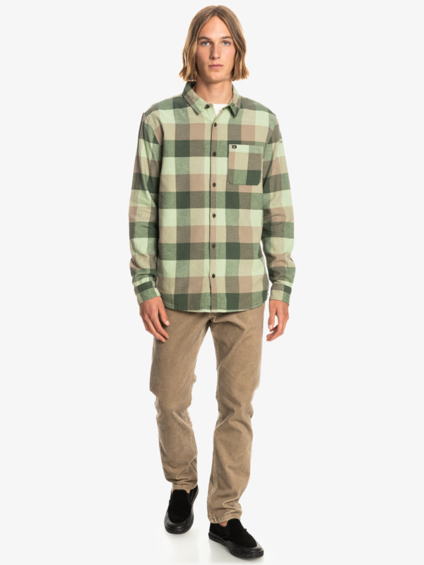Motherfly Long Sleeve Flannel Shirt
