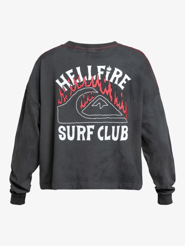 Quiksilver x Stranger Things Women's 86 Oversized Long Sleeve T-Shirt