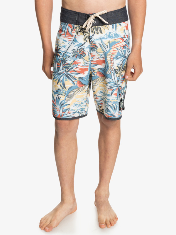 Boy's 8-16 HEMPSTRETCH Hawaii Scallop 17" Boardshorts