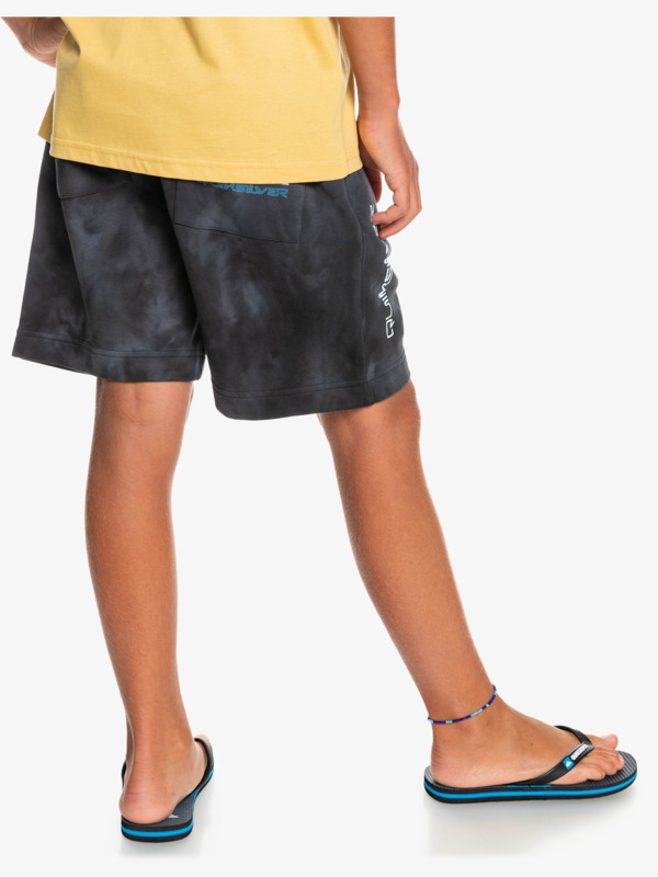 Boy's 8-16 Slow Dive Tie-Dye Shorts