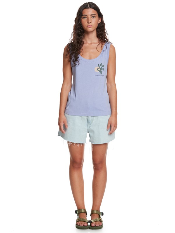 Quiksilver Womens Ringer Tank Top