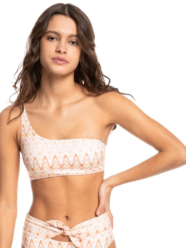 Quiksilver Womens Classic One Shoulder Bikini Top