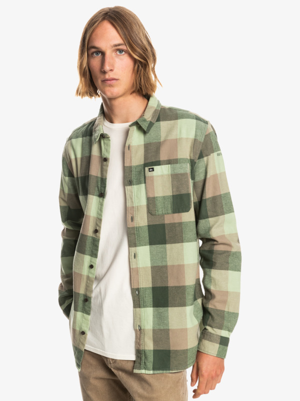 Motherfly Long Sleeve Flannel Shirt