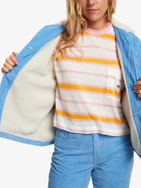 Quiksilver Womens West Dune Corduroy Jacket