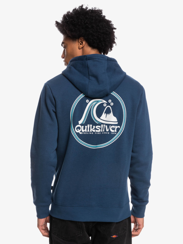 Rolling Circle Hood Fleece Top