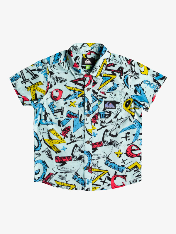 Alpha - Short Sleeve Shirt for Boys 2-7