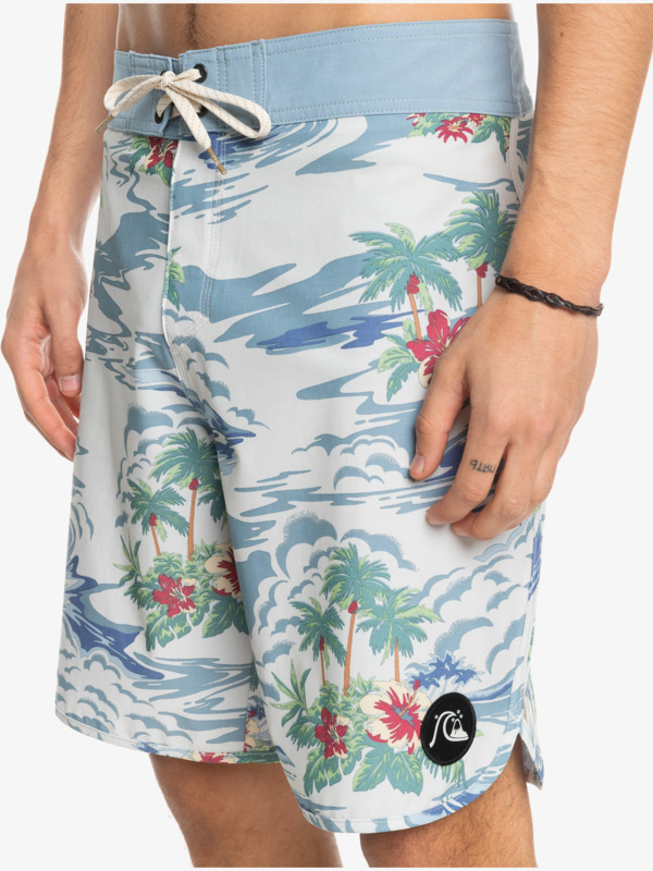 HEMPSTRETCH Scallop 19" Boardshorts