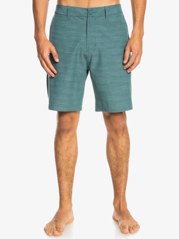 Union Pin Slub 19" Amphibian Shorts