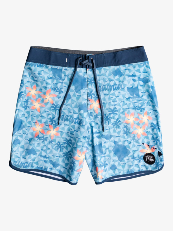 Boy's 8-16 SurfSilk Hawaii Scallop 16" Boardshorts