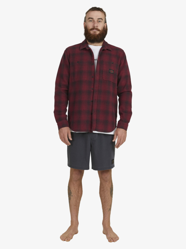 Shady Times Long Sleeve Flannel Shirt