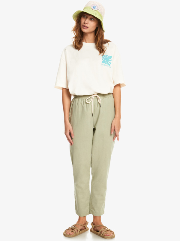 Quiksilver Womens Surf Retreat Elastic Waist Pants