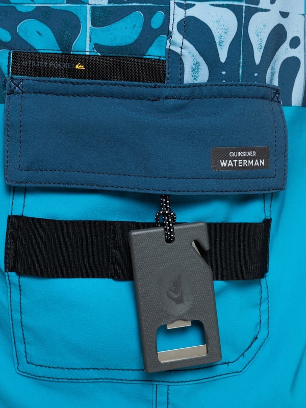 Waterman Angler Stripe 20" Beachshorts