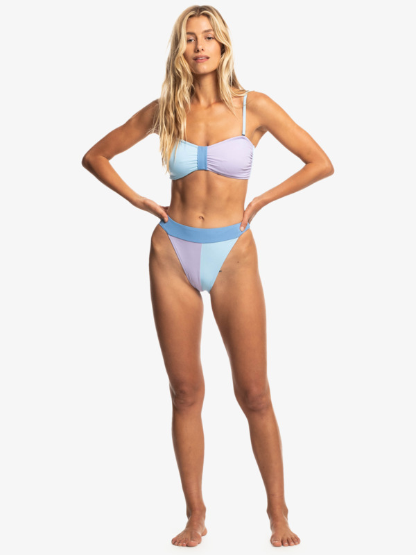 Quiksilver x Stranger Things Women's Lenora High Cut Bikini Bottoms