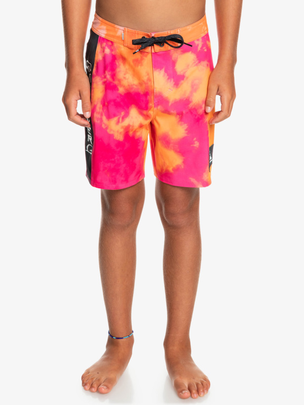 Boy's 8-16 SurfSilk Acid Wash 15" Boardshorts