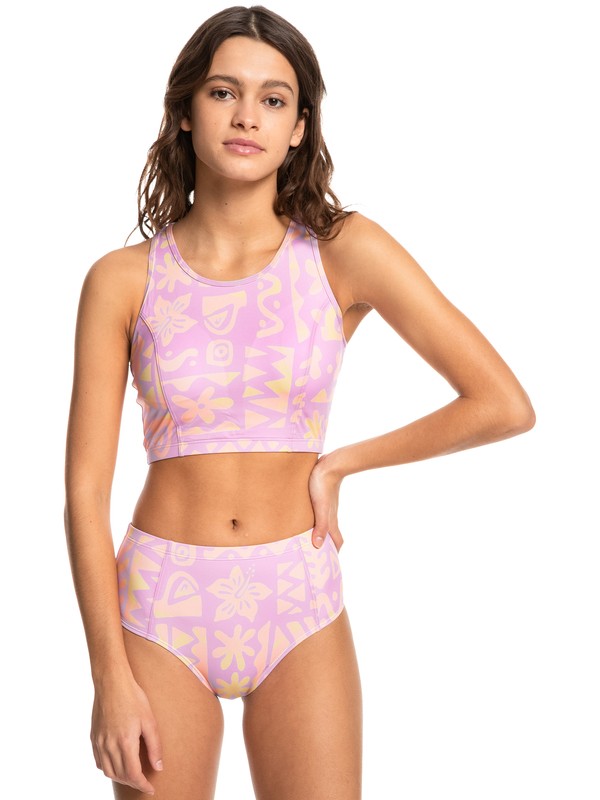 Quiksilver Womens Classic Tank Crop Surf Set