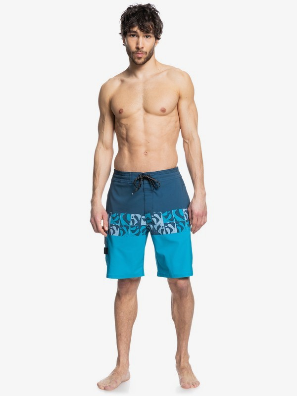 Waterman Angler Stripe 20" Beachshorts