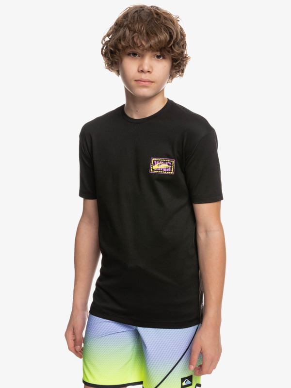Boy's 8-16 Mix Short Sleeve UPF 50 Surf Tee