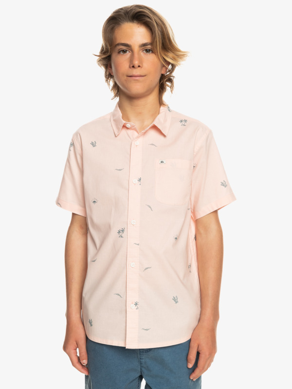 Boy's 8-16 Spaced Out Short Sleeve Shirt