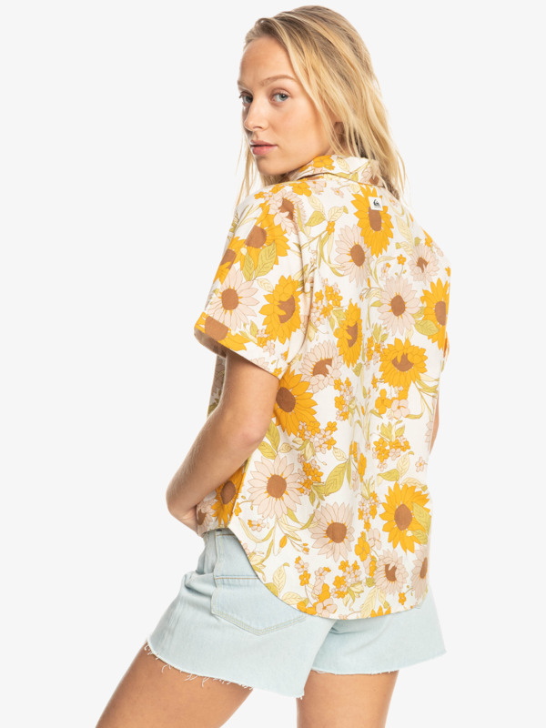 Quiksilver Womens Sundaze Trip Short Sleeve Shirt