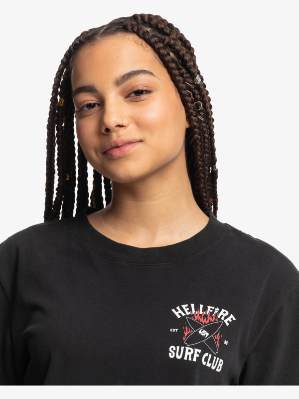 Quiksilver x Stranger Things Women's 86 Cropped T-Shirt