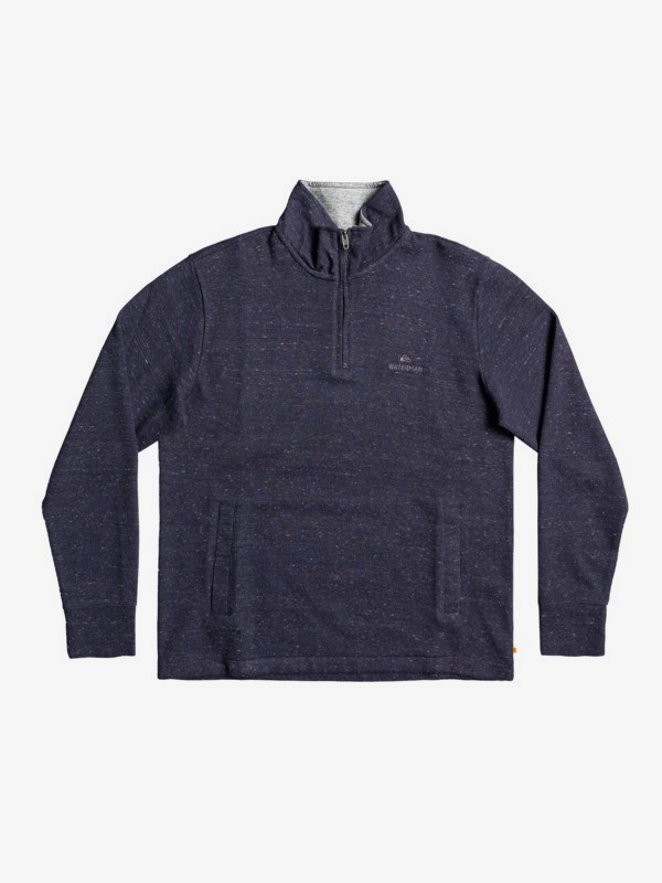 Waterman Pointsurf Zip Mock Neck Sweatshirt