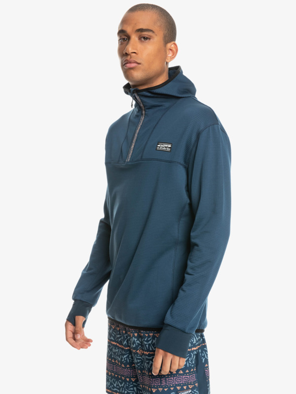 Steep Point Quarter-Zip Fleece Hoodie