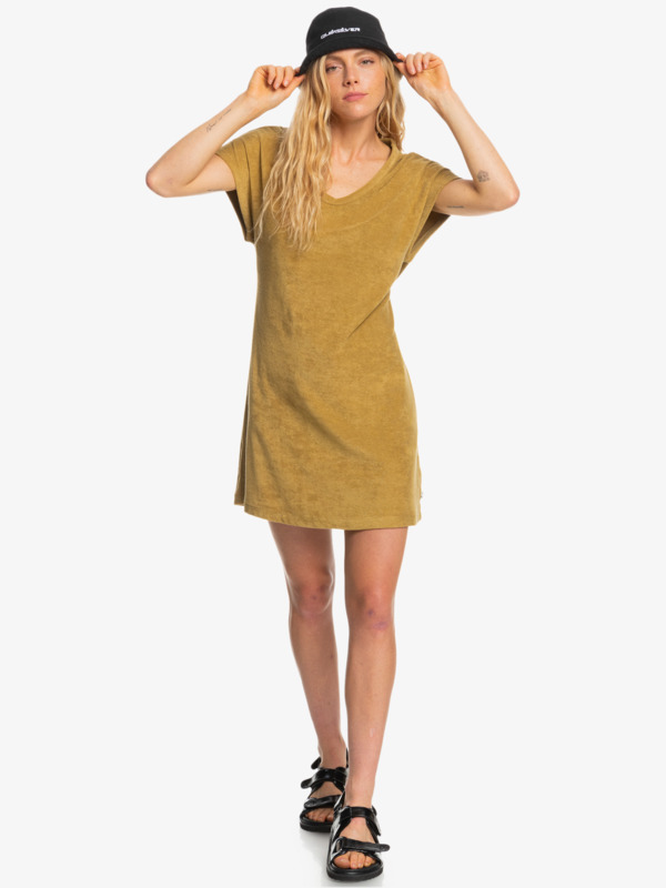 Quiksilver Womens Bring It Back Short Sleeve Dress