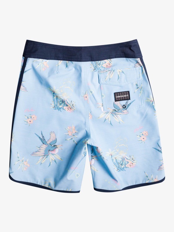 Boy's 8-16 SurfSilk Hawaii Scallop 17" Boardshorts
