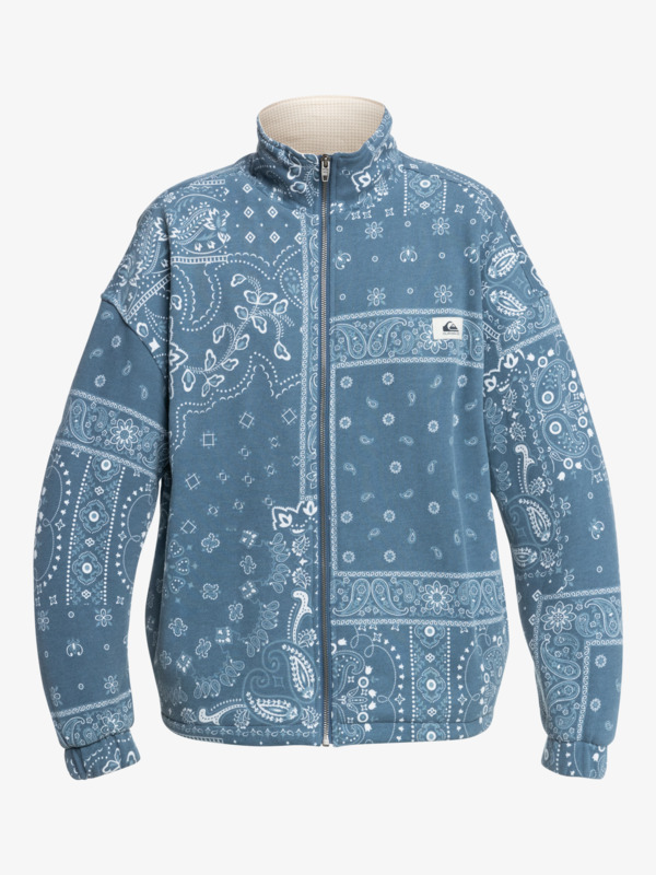 Quiksilver Womens Light Shade Fleece Zip-Up Jacket