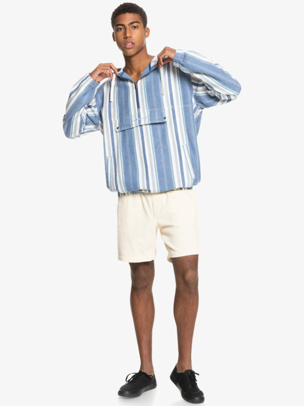 Neo Blue Twill Anorak