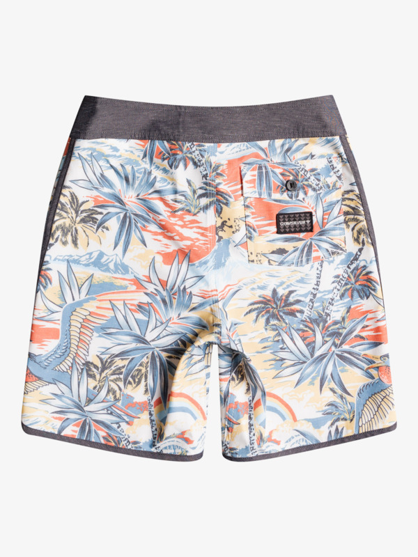 Boy's 8-16 HEMPSTRETCH Hawaii Scallop 17" Boardshorts