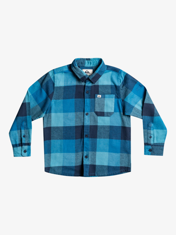 Motherfly - Long Sleeve Flannel Shirt for Boys 2-7