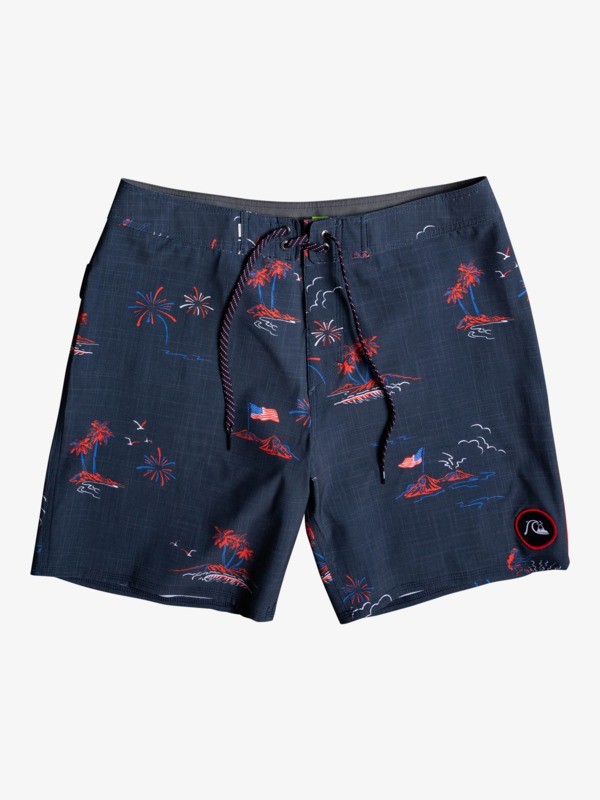 SurfSilk Piped 18" Boardshorts