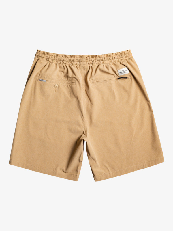 Elastic Heather Amphibian 18" Hybrid Shorts