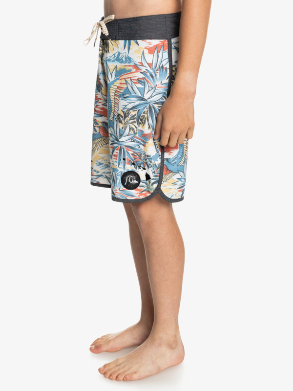Boy's 8-16 HEMPSTRETCH Hawaii Scallop 17" Boardshorts