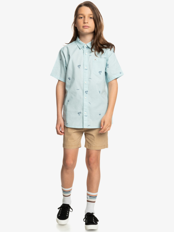 Boy's 8-16 Spaced Out Short Sleeve Shirt
