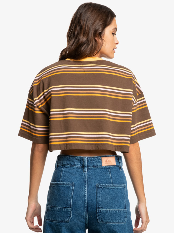 Quiksilver Womens Road Song Crop T-Shirt