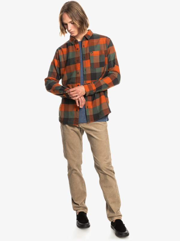 Motherfly Long Sleeve Flannel Shirt