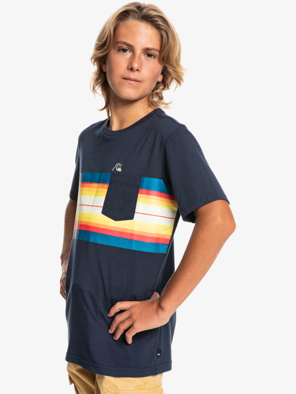 Boy's 8-16 Resin Tint Pocket T-Shirt