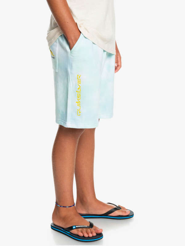 Boy's 8-16 Slow Dive Tie-Dye Shorts