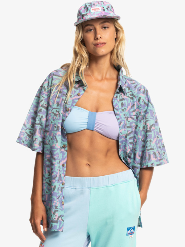 Quiksilver x Stranger Things The Lenora Short Sleeve Shirt