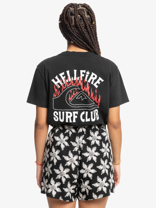 Quiksilver x Stranger Things Women's Upside Down Elastic Waist Shorts