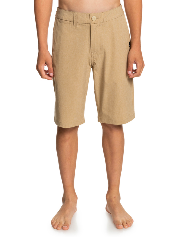 Boy's 8-16 Union Heather Amphibian 19" Hybrid Shorts