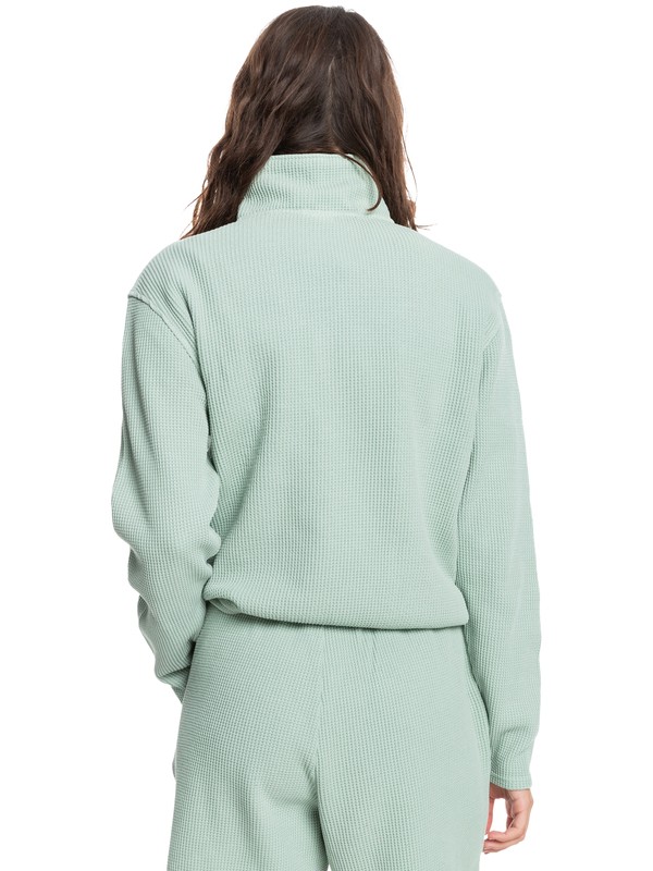 Quiksilver Womens Sunshine Land Half-Zip Sweatshirt