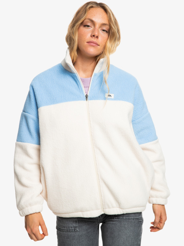 Quiksilver Womens West Freeland Zip-Up Fleece Jacket